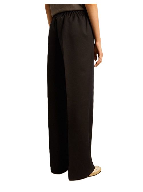 Women's sweatpants in dark blue wool gabardine Golden Goose | GWP00821.P000620.50486DARK BLUE